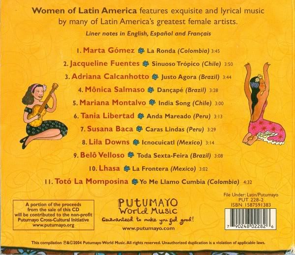 Putumayo Presents VA Women Of Latin America FLAC HDVietnam Hơn cả đam mê